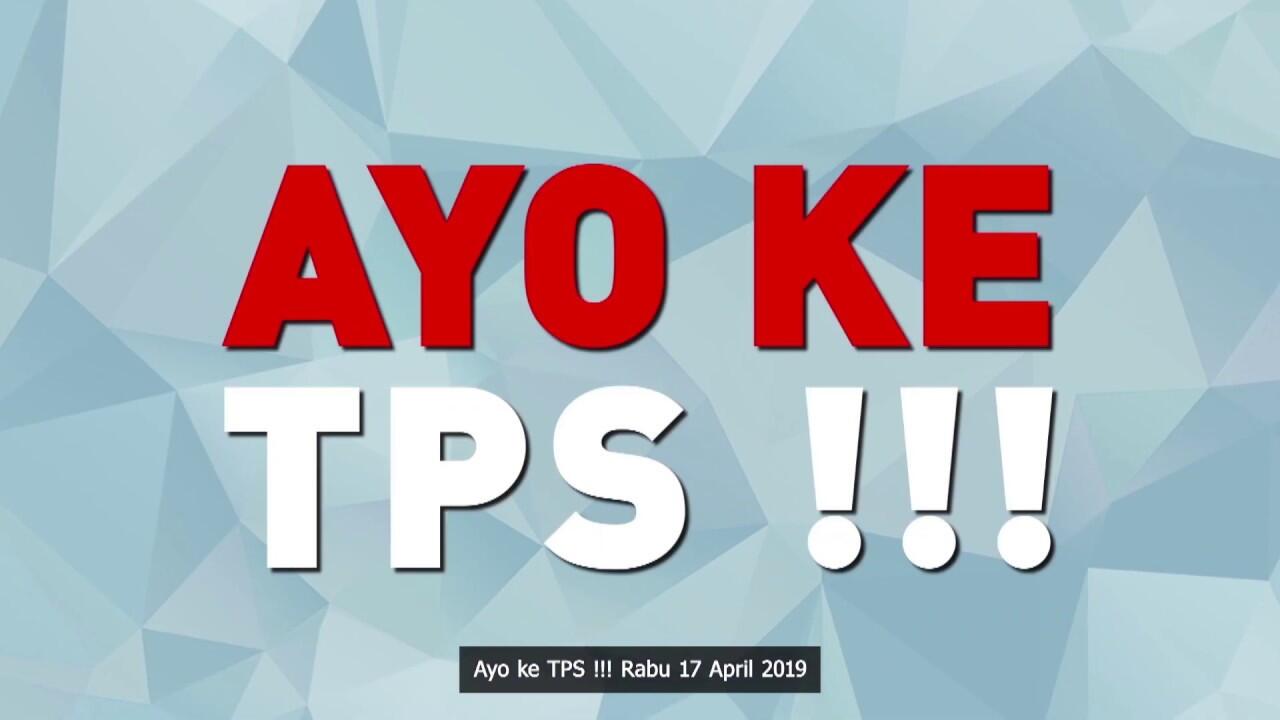 Hak Pilihmu Itu Berharga, Ayo Datang Ke TPS, Jangan Sia-siakan