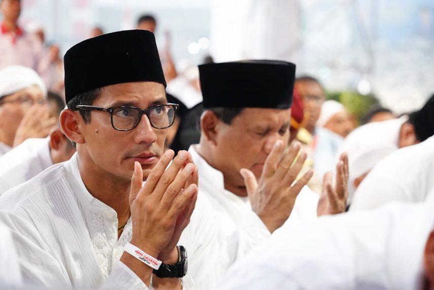 Dari Manakah Massa Berpakaian Putih pada Kampanye Akbar Prabowo dan Sandiaga di GBK?