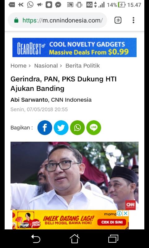 Prabowo Tegaskan Isu Negara Khilafah Fitnah Kejam