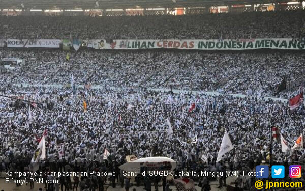 Kampanye Akbar, Prabowo: Rakyat Ingin Perbaikan Hidup