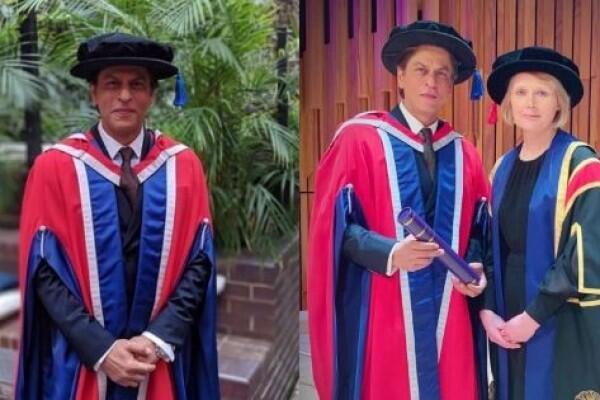 9 Momen Haru & Bahagia Saat Shah Rukh Khan Raih Gelar Doktor di London