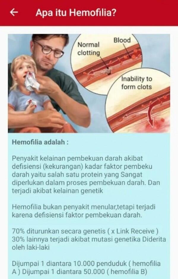 Cara Mudah Registrasi Aplikasi Hemofilia Indonesia