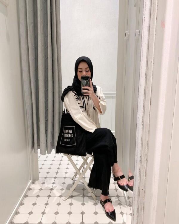 10 Potret Terbaru Dinda Hauw yang Memesona dengan Hijab, Makin Ayu!