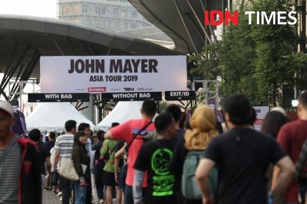 John Mayer Tampil Memukau dalam Rangkaian World Tour Asia di Jakarta
