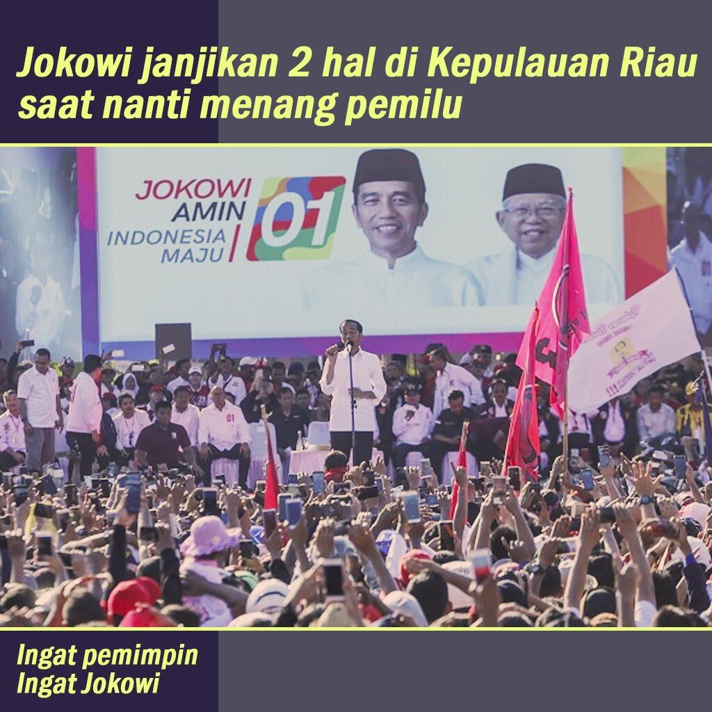 Jokowi Janjikan 2 Hal ini untuk Warga Kepri