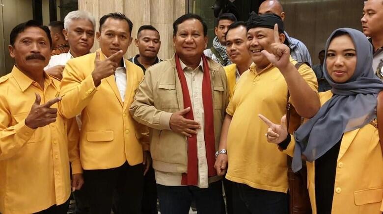 Kader Golkar Membelot Dukung Prabowo