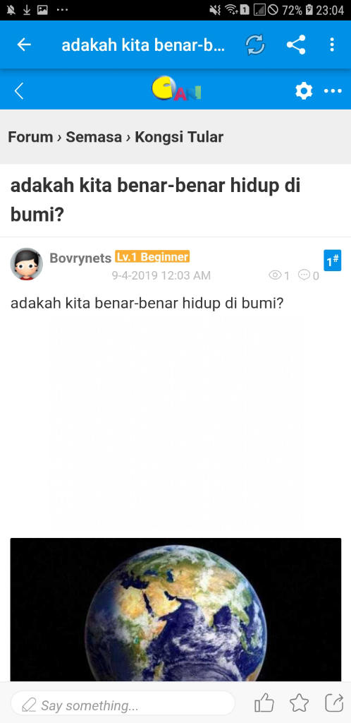 Ane Buat Thread Berfaedah Di Forum Malaysia Indonesia Pasti Bangga Sama Ane !!