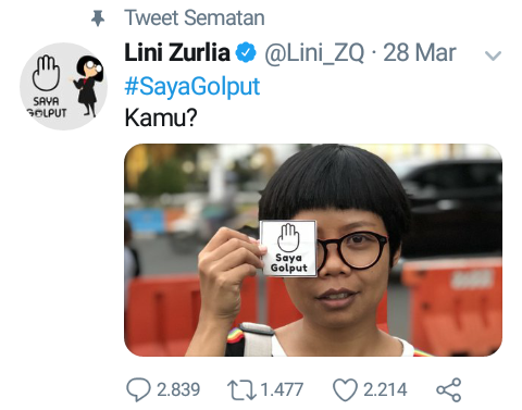 Masih Kudet kok Mau Golput ? Baca Dulu Nih Gan...