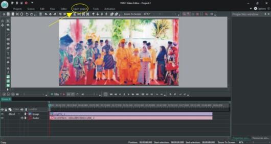 Pasang Cover Musik di Video Sendiri Dengan VSDC