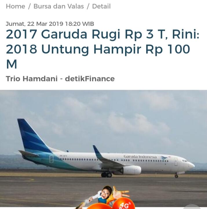 Prabowo Sebut Garuda Indonesia Minta Ampun, BPN: Impossible Untung