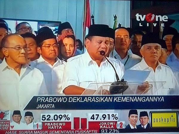 Survei Puskaptis: Prabowo-Sandiaga Berpeluang Besar Menang Pilpres 2019