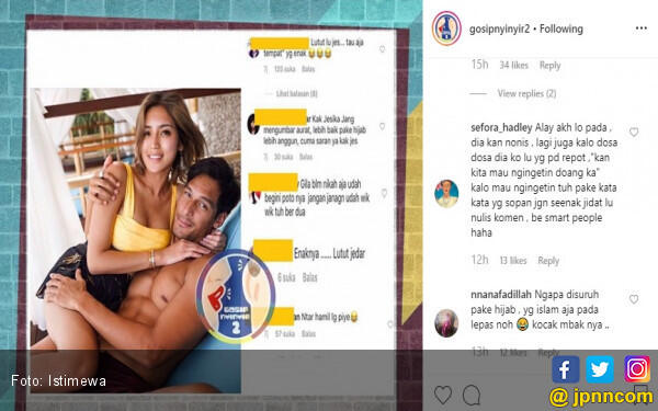 Ups, Paha Jedar Diraba Richard Kyle, Warganet Nyinyir