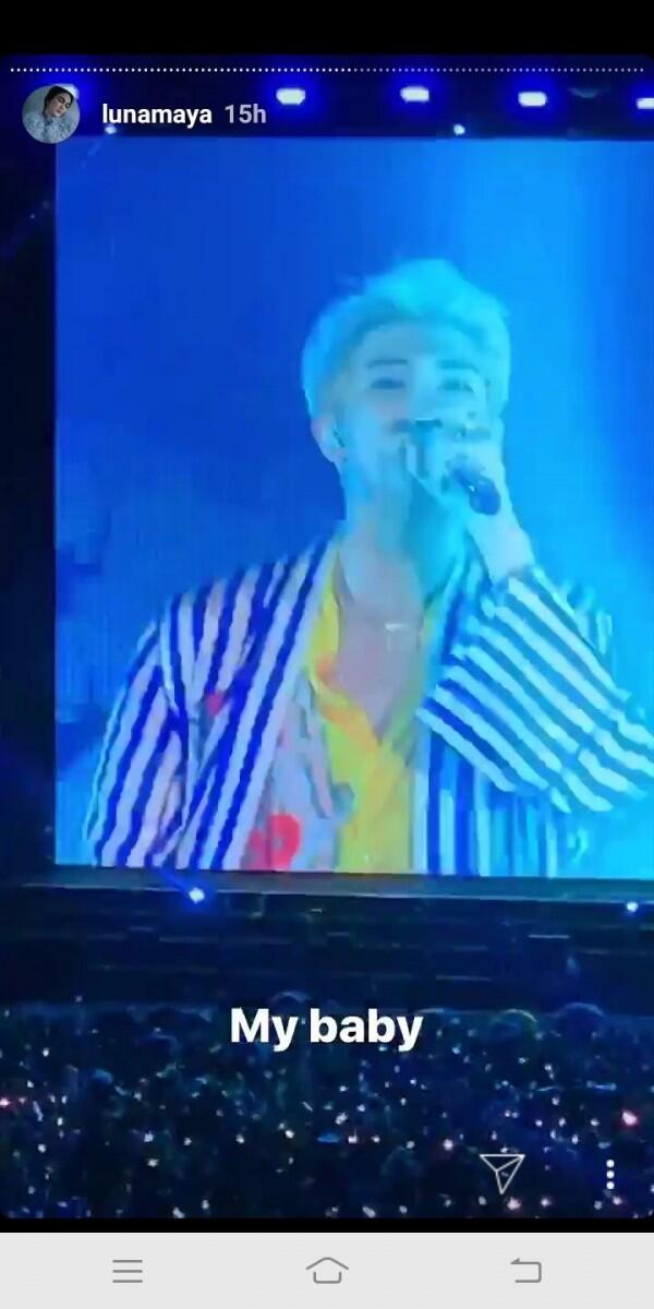 Jadi Army, 10 Potret Seru Luna Maya Nonton Konser BTS di Thailand