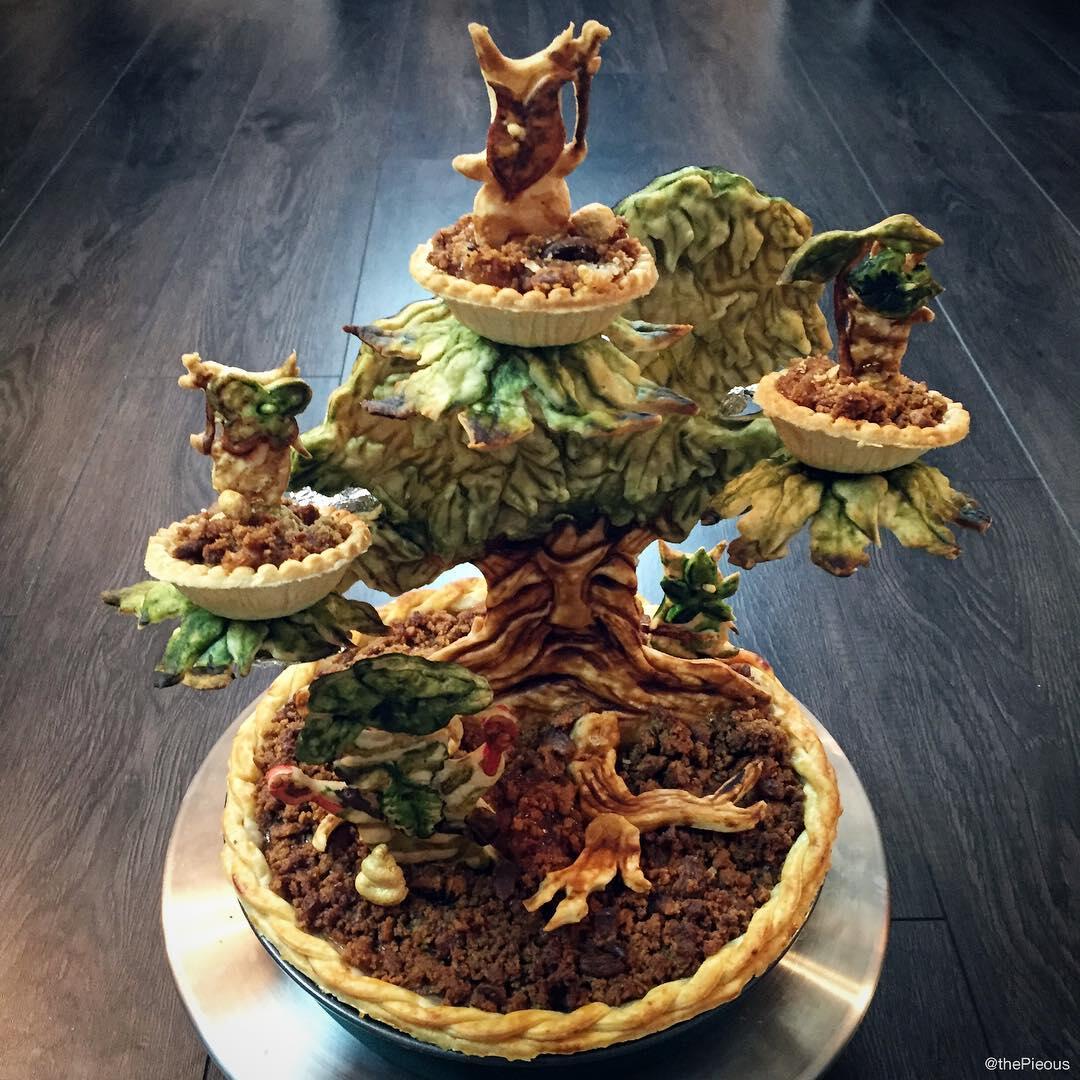 10 Potret Kue Pie Kekinian yang Unik, Lezat tapi Sayang buat Dimakan