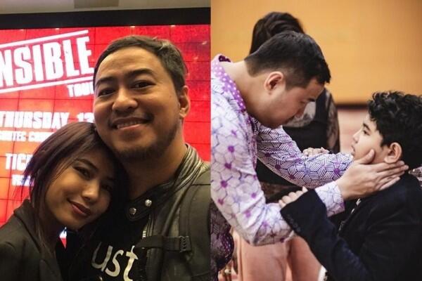 10 Potret Manis Pandji Pragiwaksono & Keluarga yang Jarang Disorot