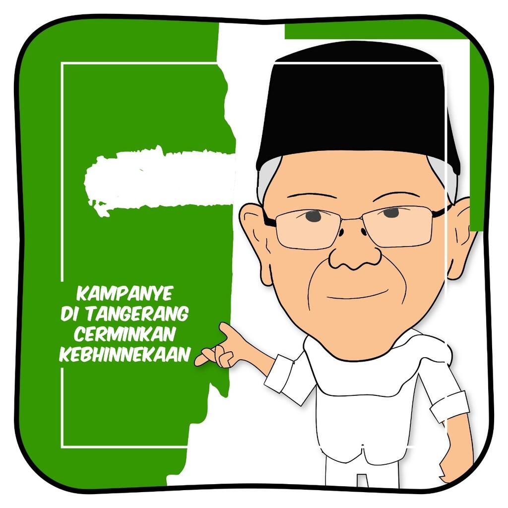 Ma'ruf Amin: Kampanye di Tangerang Cerminkan Kebhinekaan