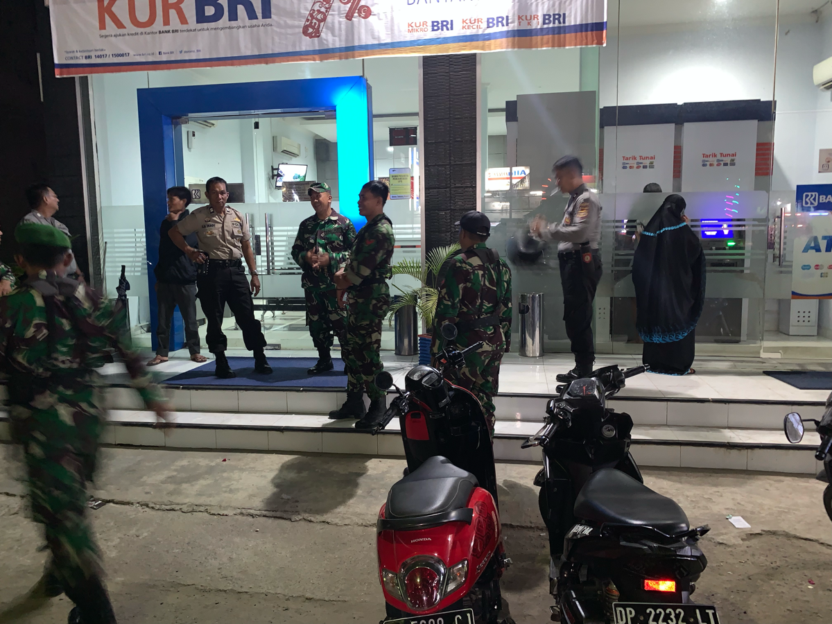 Sinergitas TNI/Polri di Rappang Memasuki H-8