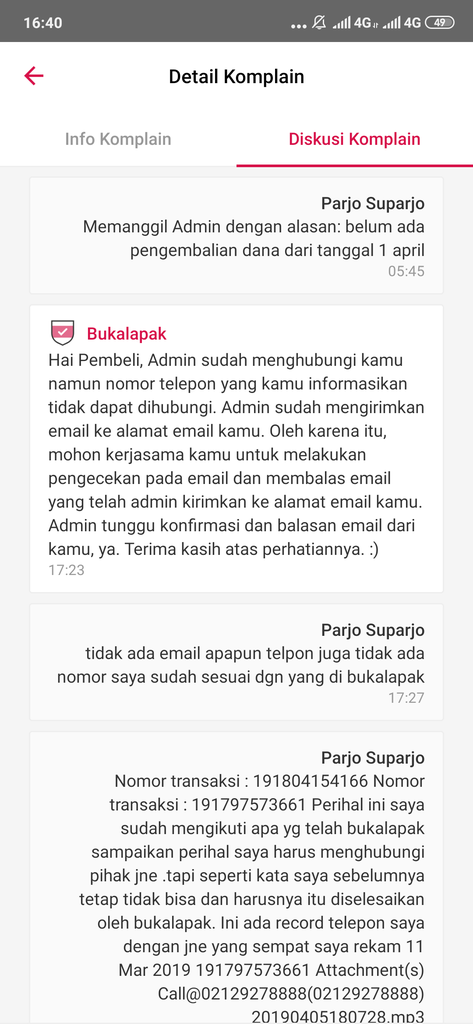 DELETE BUKALAPAK 