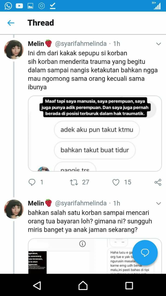 Pembullyan Seorang Anak SMP Di Pontianak, Kalimantan Barat