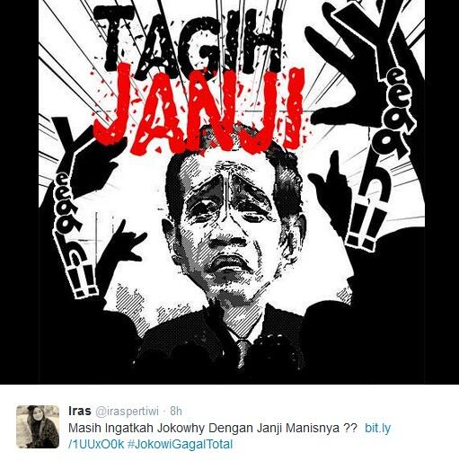 Janji Jokowi bagi para buruh saat kampanye di Bandung