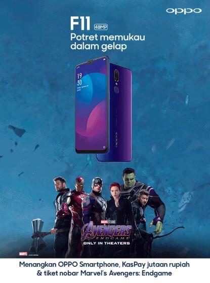 Dapetin OPPO dan Tiket Nonton ‘Avengers: Endgame’ Gratisan? Ikutin Kuisnya aja Gan!