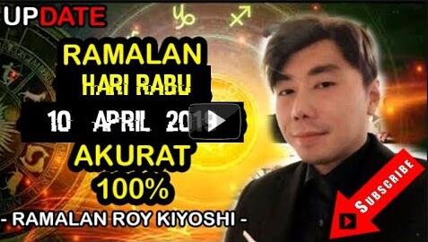 ~GEMPAR! RAMALAN ZODIAK Roy Kiyoshi BESOK, HARI RABU 10 APRIL 2019