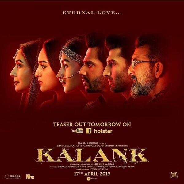 Film Bollywood Kalank Rilis 17 April 2019, Yuk Simak 5 Fakta Uniknya