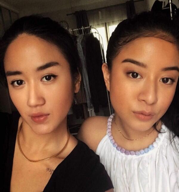10 Potret Chef Renatta Moelek Bareng Adik, Bak Saudara Kembar!