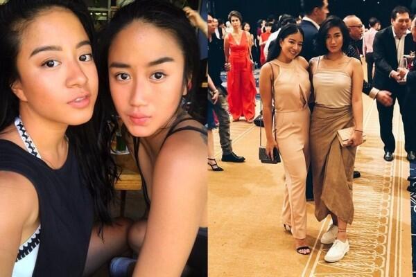 10 Potret Chef Renatta Moelek Bareng Adik, Bak Saudara Kembar!