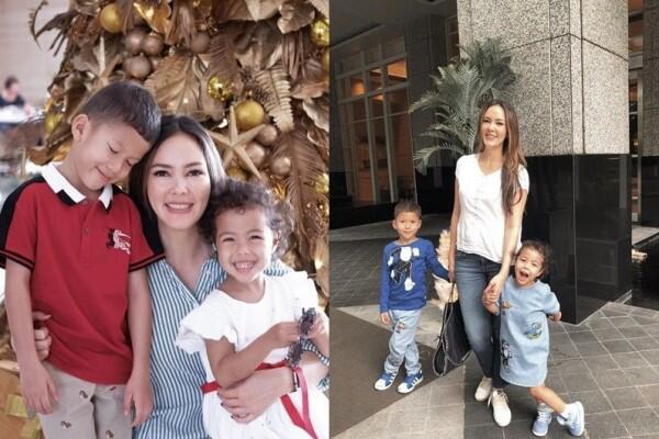 10 Potret Jacob dan Carla, Dua Anak Cathy Sharon yang Menggemaskan