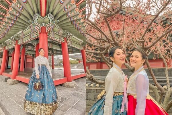 10 Potret Gemas Dinda Kirana di Korea Selatan, Pesonanya Bak Idol!