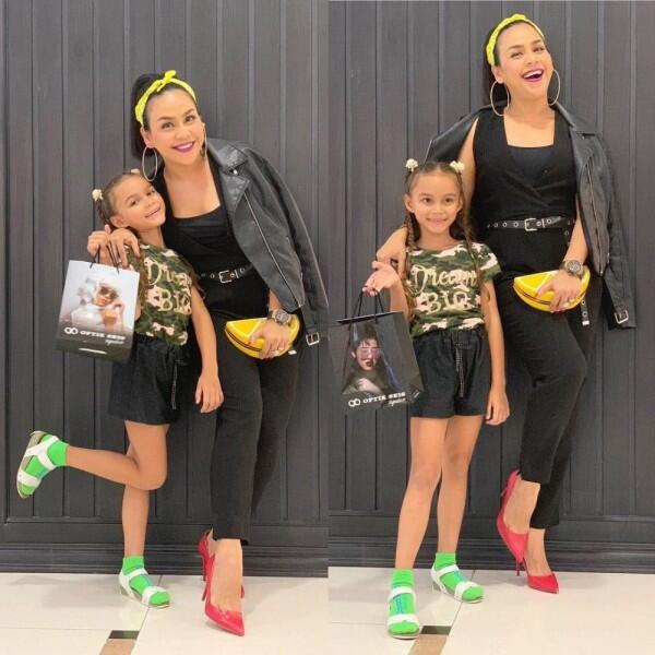 10 Potret Chloe dan Courage, Anak Melaney Ricardo yang Bule Banget