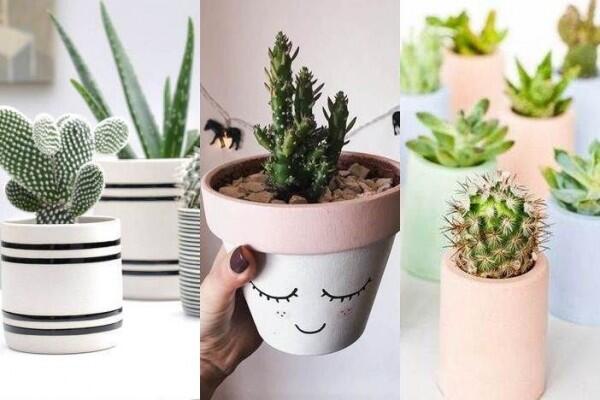 10 Ide Dekorasi Pot Lucu dan Unik, Kreatif Banget!