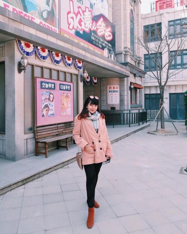 10 Pesona Ghea Indrawari di Korea Selatan, Imutnya Bak Idol!