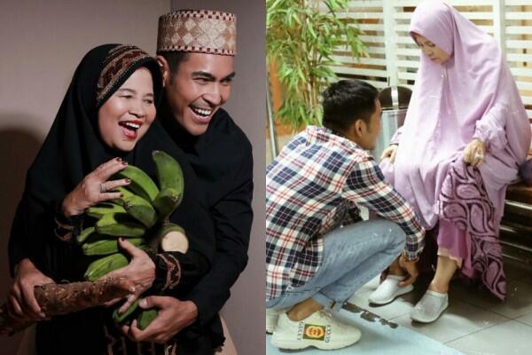 Contoh Anak Berbakti, 10 Potret Manis Kedekatan Robby Purba & Ibunda