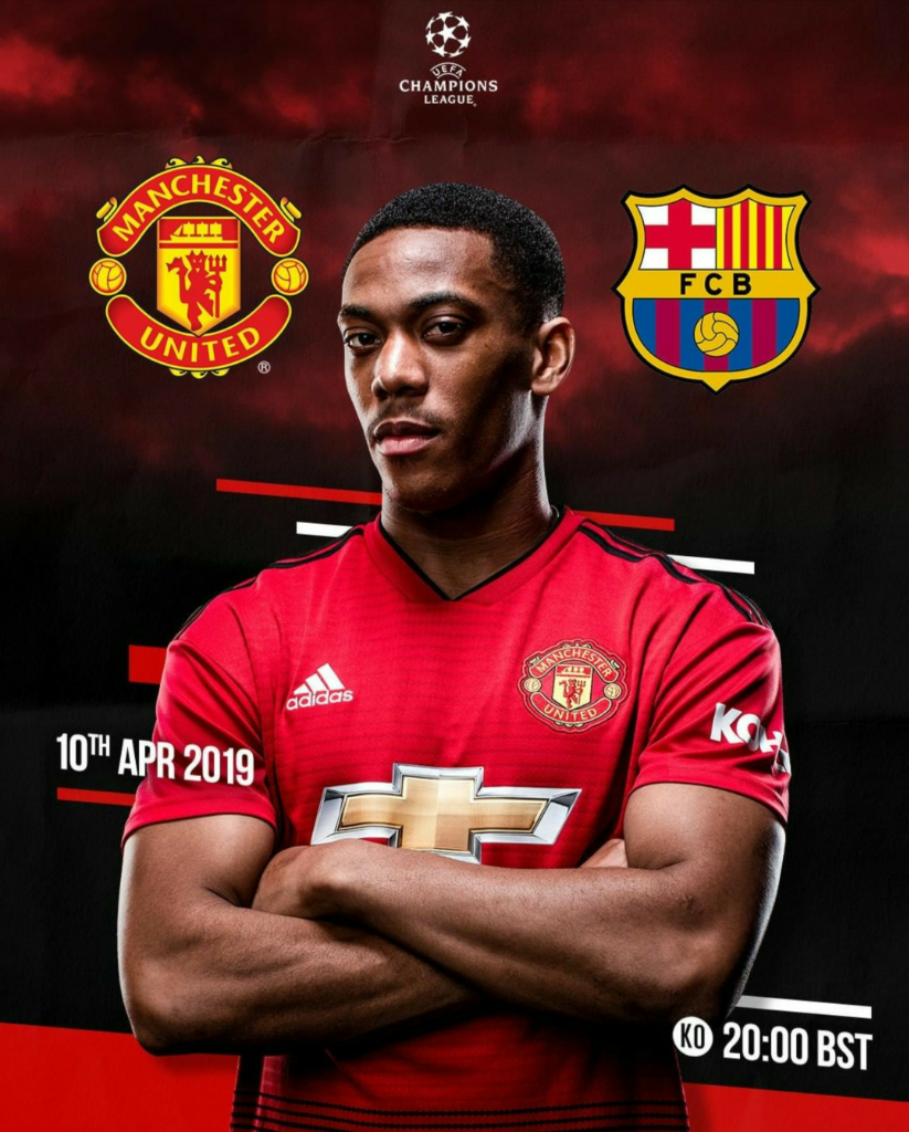 Leg 1 Perempat Final Liga Champions: Man. United VS Barcelona. Siapa Pemenangnya?