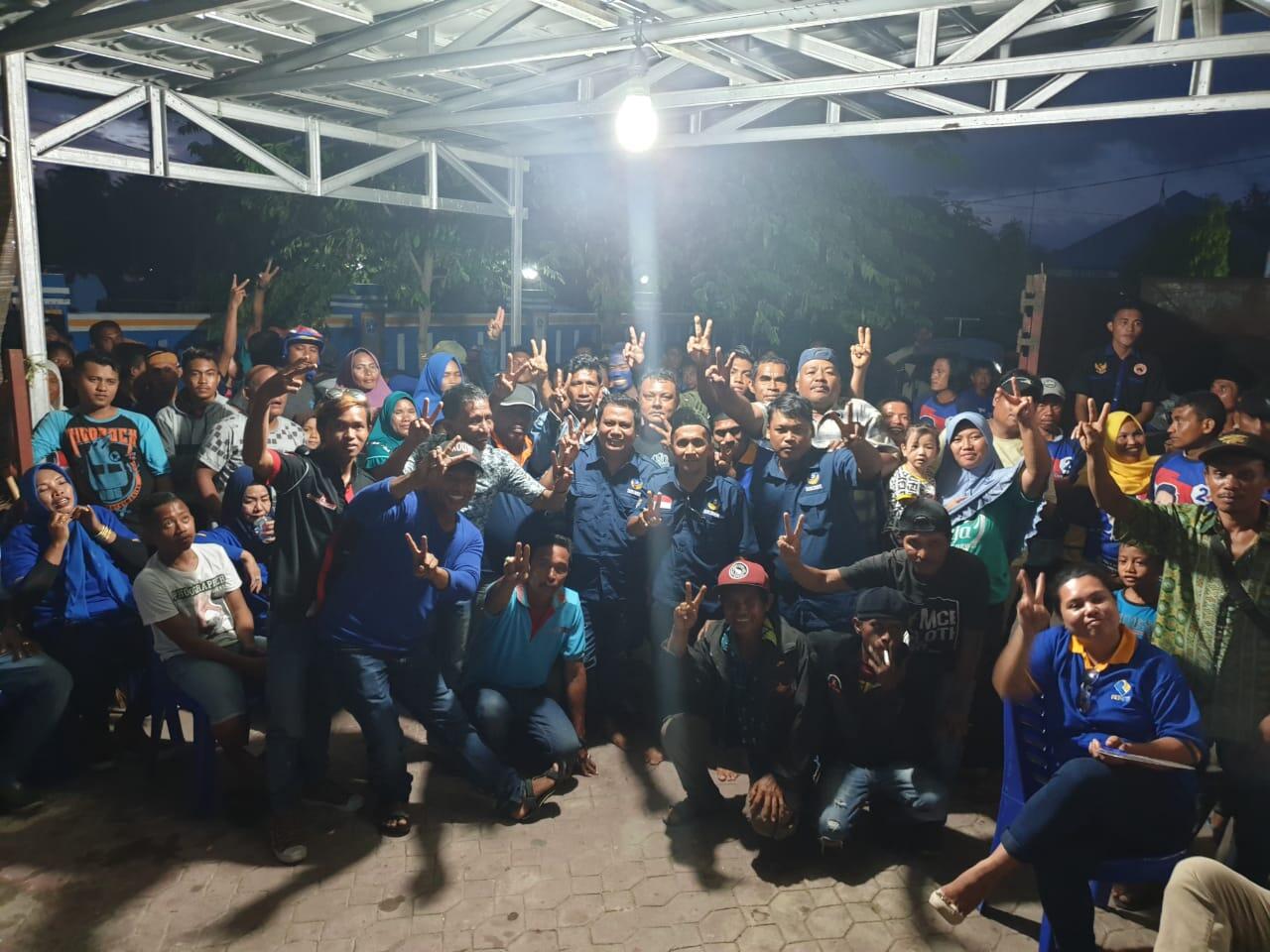 Roman Nasaru Banjir Dukungan Dari Warga Batudaa Cs