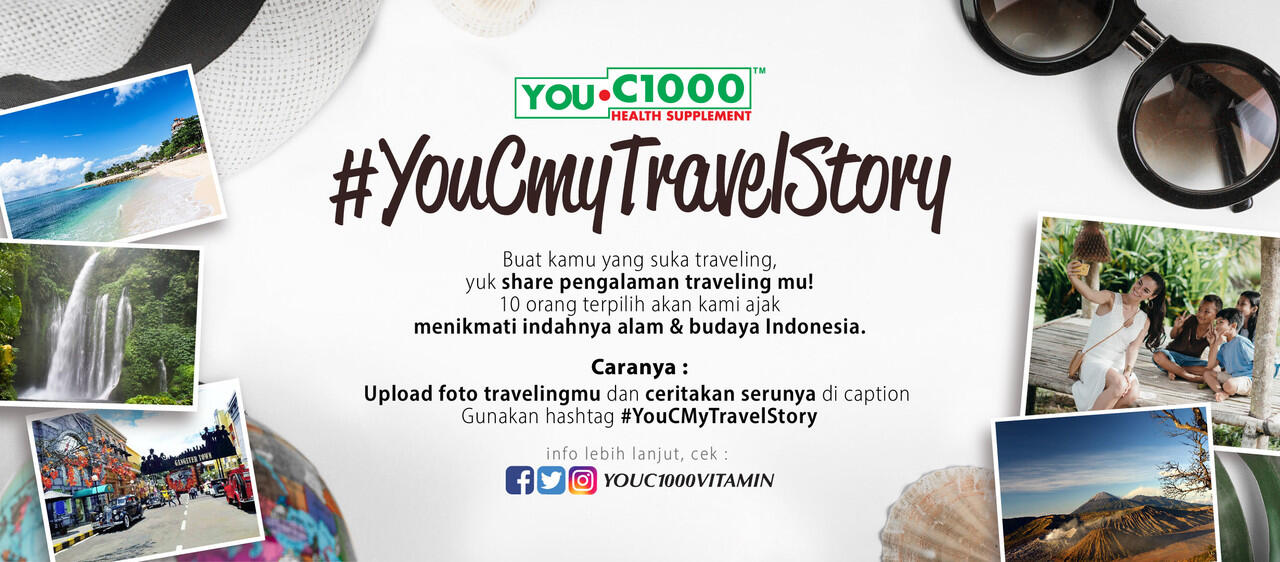 Jalan-jalan gratis bareng You.C1000 Vitamin