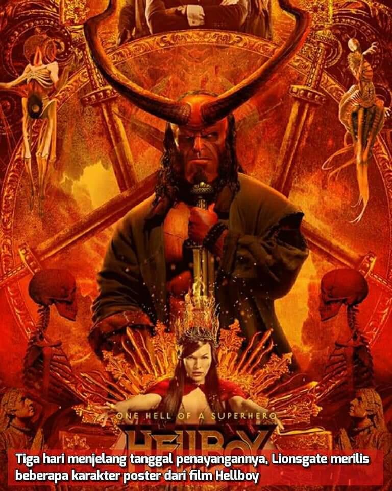 Putra Iblis yang Membasmi Monster ”HELLBOY”