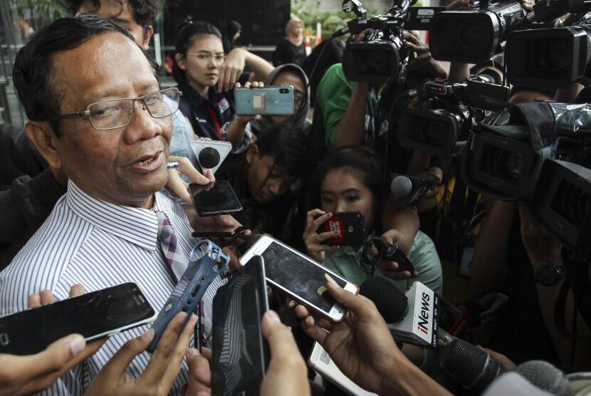 Mahfud MD Sebut KPU Sedang Didelegitimasi Banyak Pihak