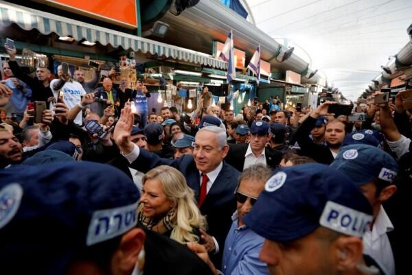 Netanyahu dan Gantz Kompak Klaim Kemenangan di Pemilu Israel