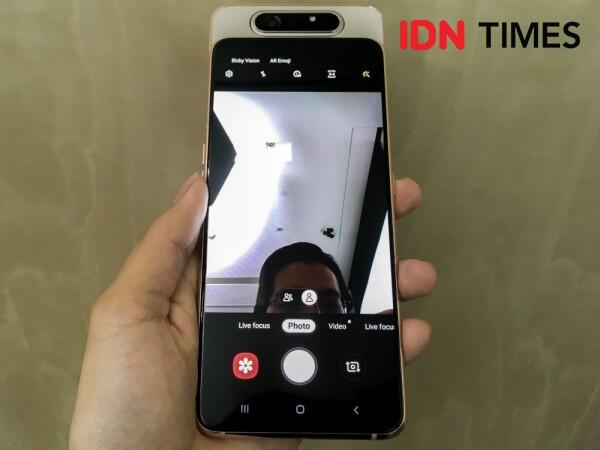 Hands-On Samsung Galaxy A80: 7 Spesifikasi Unik Termasuk Kamera Putar!