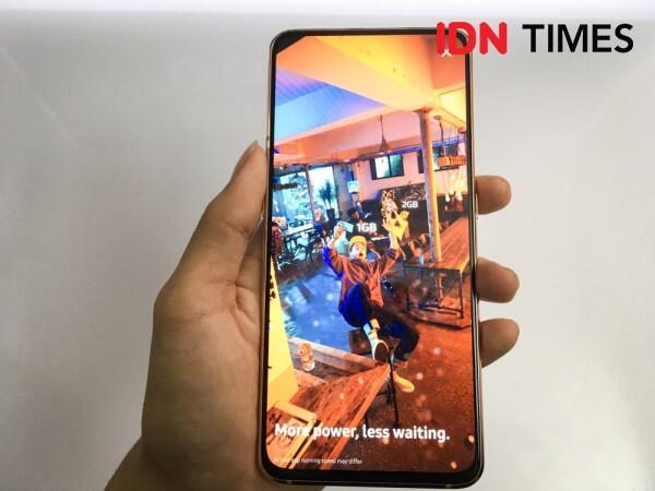 Hands-On Samsung Galaxy A80: 7 Spesifikasi Unik Termasuk Kamera Putar!