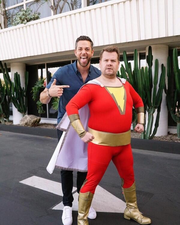 9 Potret Kocak Zachary Levi, Pemeran Shazam Si Superhero Lucu