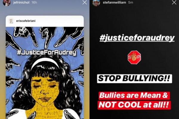 11 Artis Indonesia & Internasional yang Tunjukan Dukungan untuk Audrey