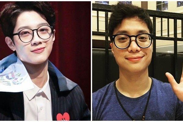 10 Bukti Kemiripan Guanlin eks Wanna One dan Dikta Yovie & Nuno