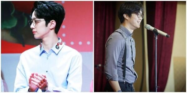 10 Bukti Kemiripan Guanlin eks Wanna One dan Dikta Yovie & Nuno
