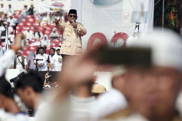 Prabowo: Jangan Sampai Tuyul dan Hantu ikutan Nyoblos Juga