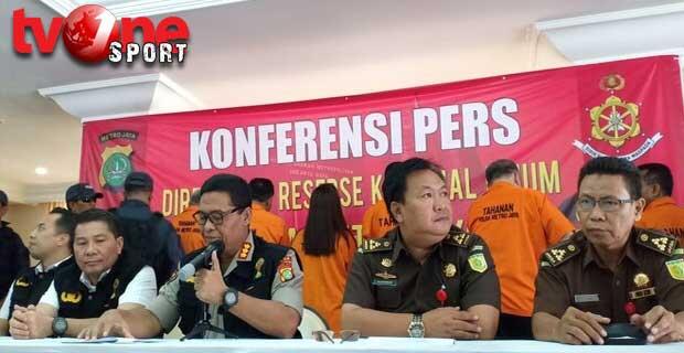 Tersangka Pengaturan Skor Diserahkan ke Kejaksaan Negeri