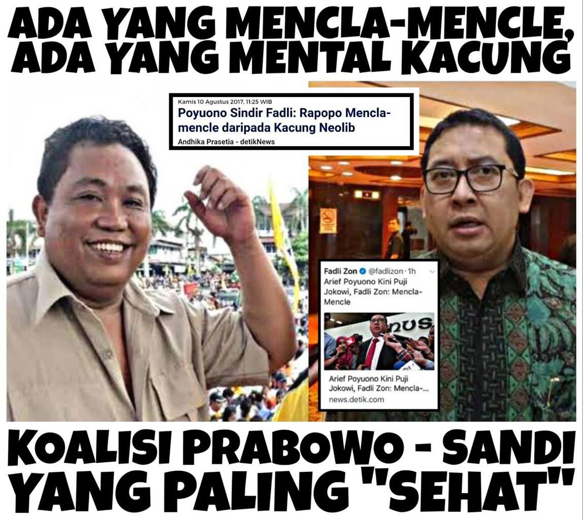 Diambang Perpecahan Gerindra, Arief Poyuono dan Fadli Zon Saling Serang